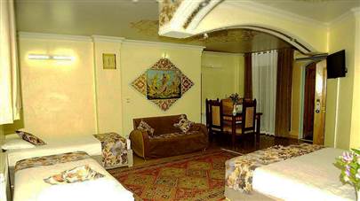 اتاق چهار تخته هتل صفوی اصفهان